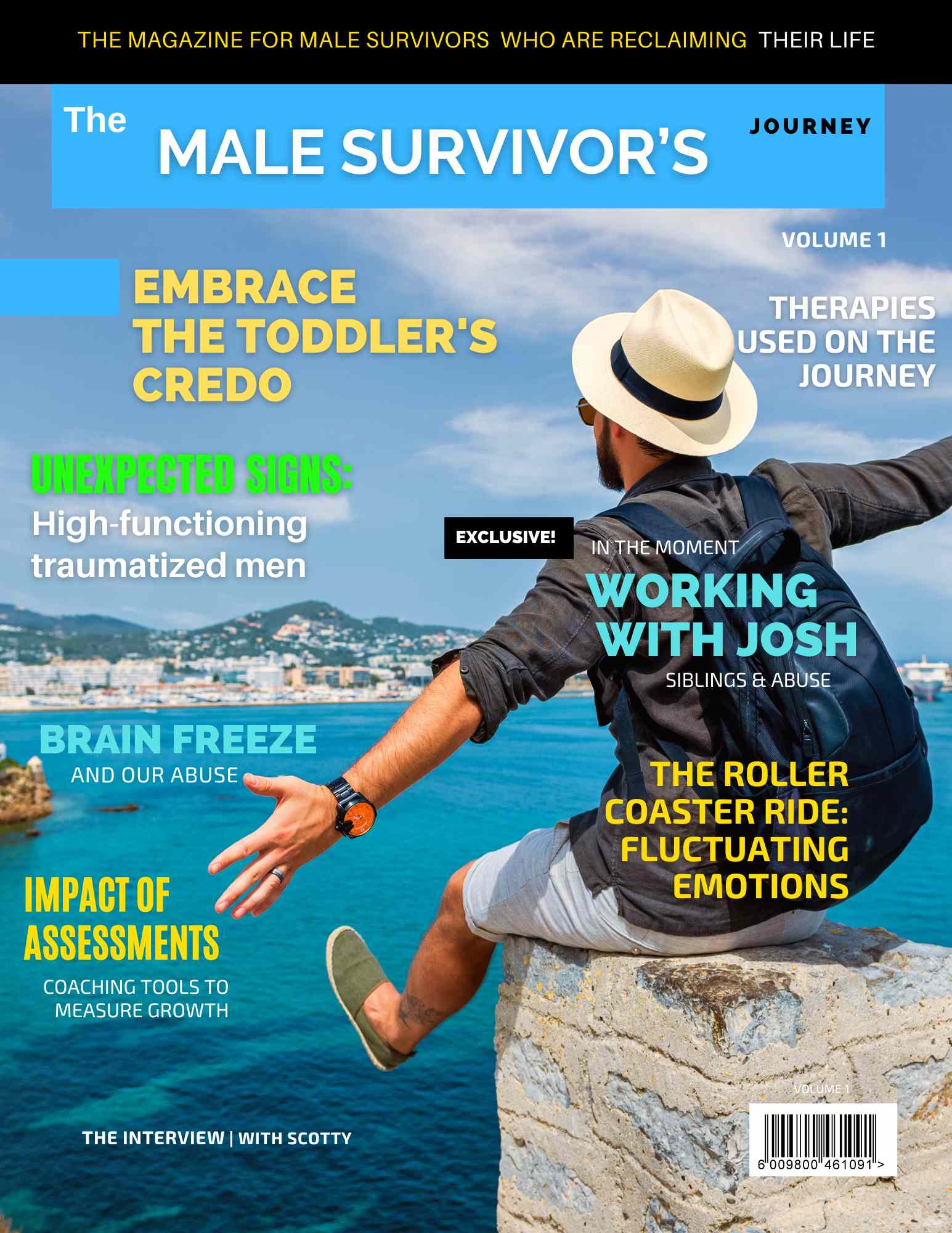 Magazine for male sexual abuse victims and survivors